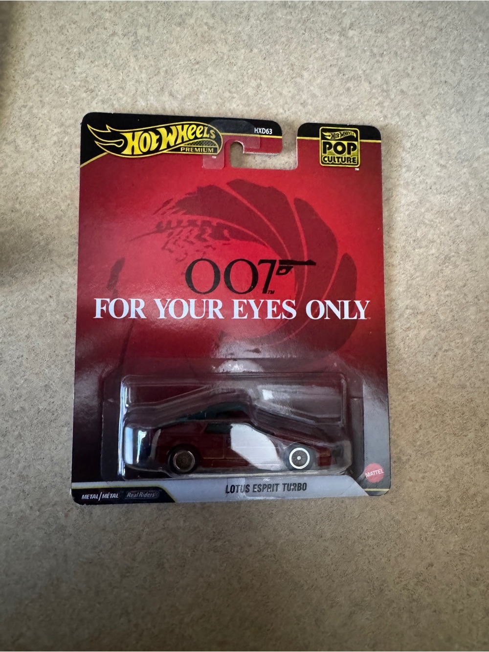 Hot Wheels Lotus Esprit Turbo from James Bond '007: For Your Eyes Only'